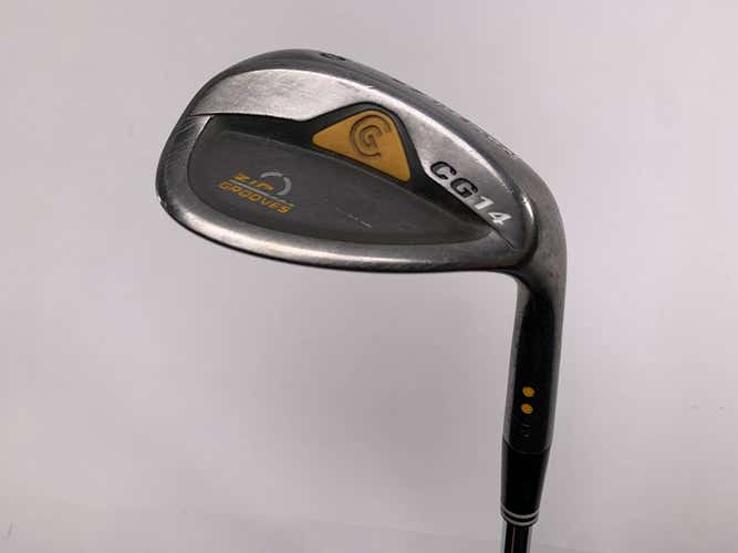 Cleveland CG14 Gunmetal Lob Wedge LW 60* Traction Wedge Steel Mens RH