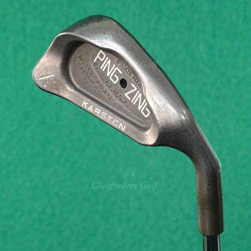 Ping Zing Stainless Black Dot Single 1 Iron TT Dynamic Gold SL Steel Stiff