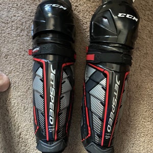 Senior CCM 16" Shin Pads (New)