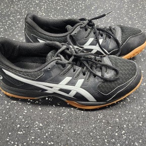 Used Asics GEL ROCKET VB Shoes Adult Black Senior 9 11849-S000031668