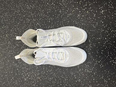 Used Under Armour LAX Cleats Womens White Senior 10 11849-S000031814