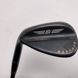 Titleist Vokey SM10 Jet Black Raw Sand Wedge SW 54* 10 S-Grind DG Black Mens LH