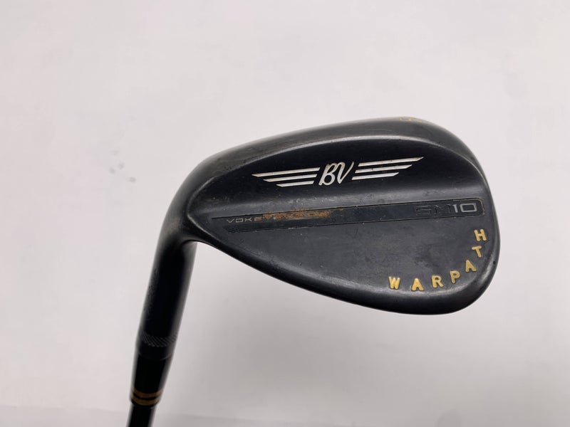 Titleist Vokey SM10 Jet Black Raw Sand Wedge SW 54* 10 S-Grind DG Black Mens LH