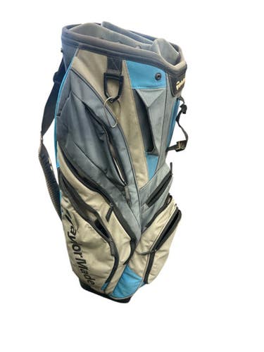 Used Taylormade TAYLORMADE BAG Mens Stand Bag Black And Royal Blue 11862-S000091014