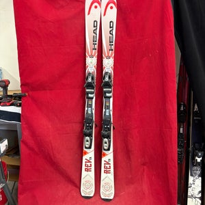 Unisex HEAD Rev 75 151 cm All Mountain Skis With Bindings (Used)
