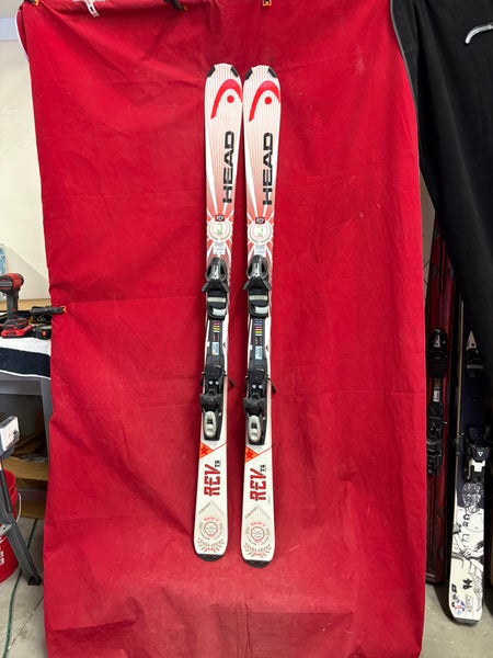 Unisex HEAD Rev 75 151 cm All Mountain Skis With Bindings (Used)
