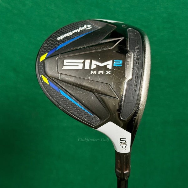 TaylorMade SIM2 Max 18 Fairway Wood 5 Mitsubishi Kai'li 70s Graphite Stiff