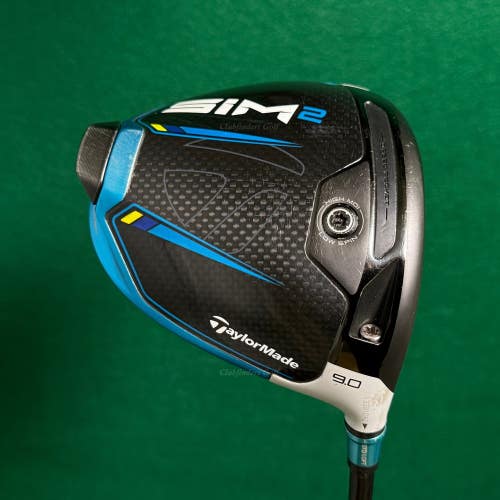 TaylorMade SIM2 9 Driver Tensei Blue AV Series 60-S Graphite Stiff w/HC
