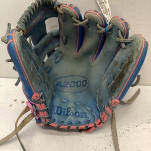 Used Wilson A2000 BB/SB Glove RH Throw Royal Blue 11 1/2" 11443-S000198025