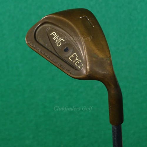 Ping Eye 2 BeCu Copper Black Dot LW Lob Wedge Factory Microtaper Steel Stiff
