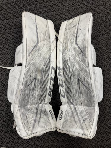 35" CCM Axis Goalie Leg Pads (Used)