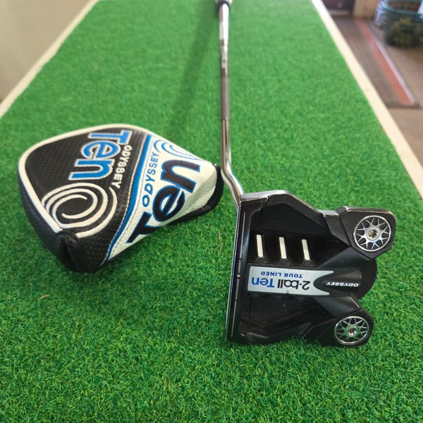 Odyssey 2-Ball TEN Tour-Lined Putter 35" Stroke Lab Shaft