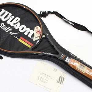 *NOS* WILSON PRO STAFF 6.0 95 MIDPLUS TENNIS RACQUET (4 5/8) FROM A COLLECTOR