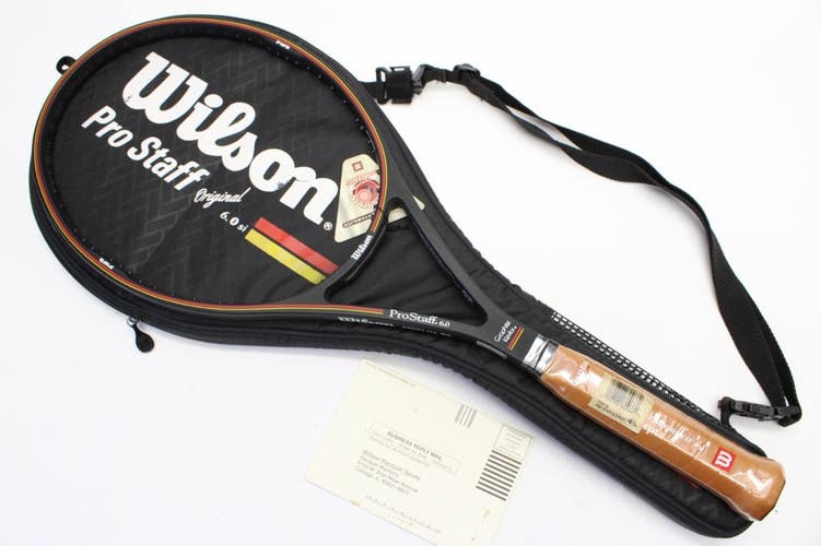 *NOS* WILSON PRO STAFF 6.0 95 MIDPLUS TENNIS RACQUET (4 5/8) FROM A COLLECTOR