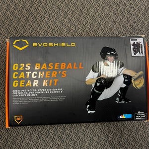 EvoShield Black Adult Catcher's Set (New)