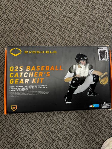 EvoShield Black Adult Catcher's Set (New)