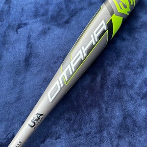 2020 Louisville Slugger Omaha 5 Alloy Bat USABat Certified (-10) Alloy 20 oz 30" (Used)