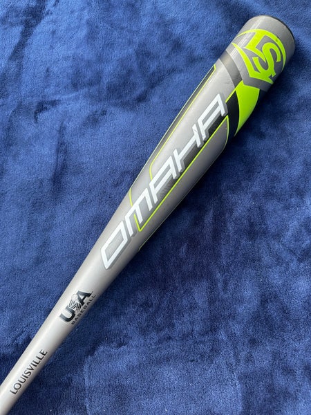 2020 Louisville Slugger Omaha 5 Alloy Bat USABat Certified (-10) Alloy 20 oz 30" (Used)