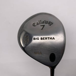 Callaway S2H2 7 Fairway Wood 21* RCH 90 Regular Graphite Mens RH Midsize Grip