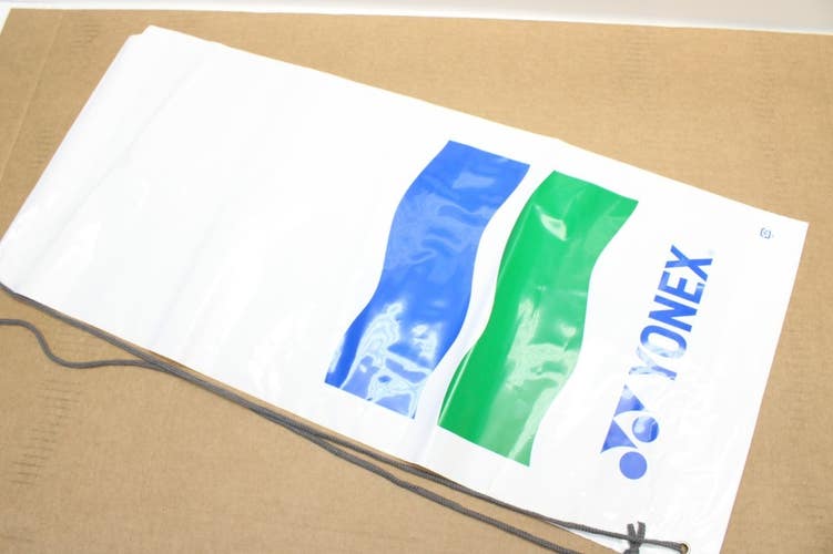 *NEW* YONEX TENNIS / BADMINTON DRAWSTRING BAG. SIZE: ~31" X ~14". VINYL