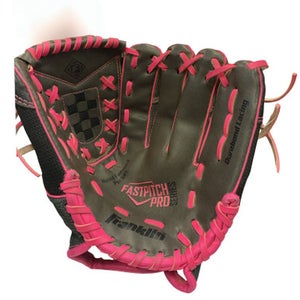 Used Franklin FAST PITCH PRO BB/SB Glove RH Throw Pink 11" 11859-S000025660