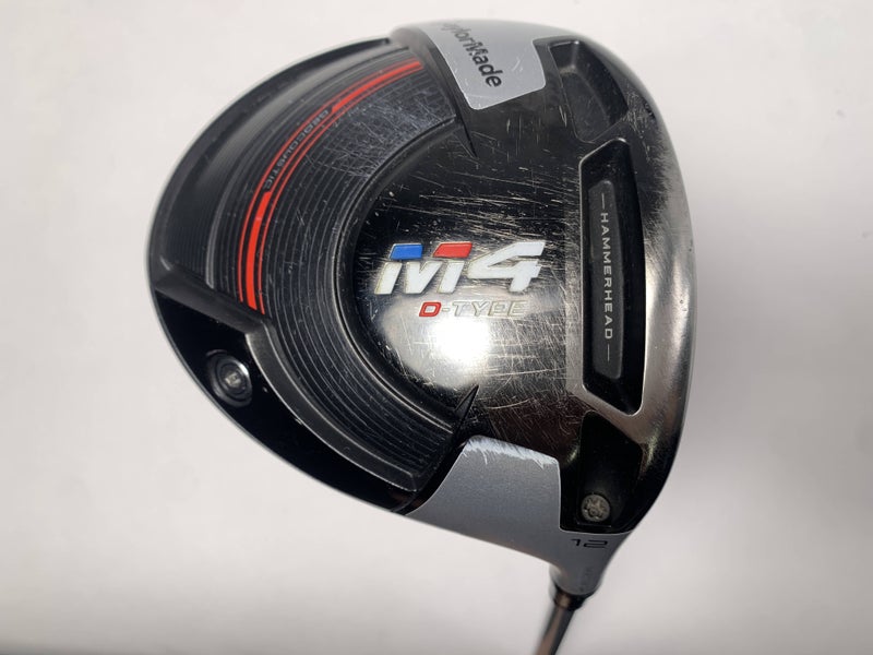 TaylorMade M4 D-Type Driver 12* Grafalloy Pro Launch 45g Senior Graphite Mens RH