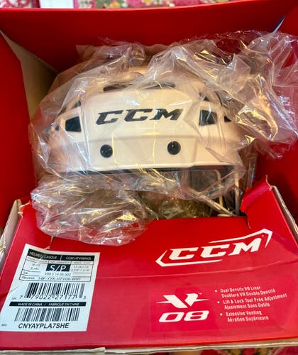 Small CCM Vector V08 Helmet Pro Stock (New)