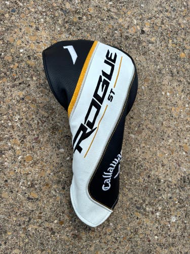 Callaway Rogue ST White/Black/Gold Driver Headcover