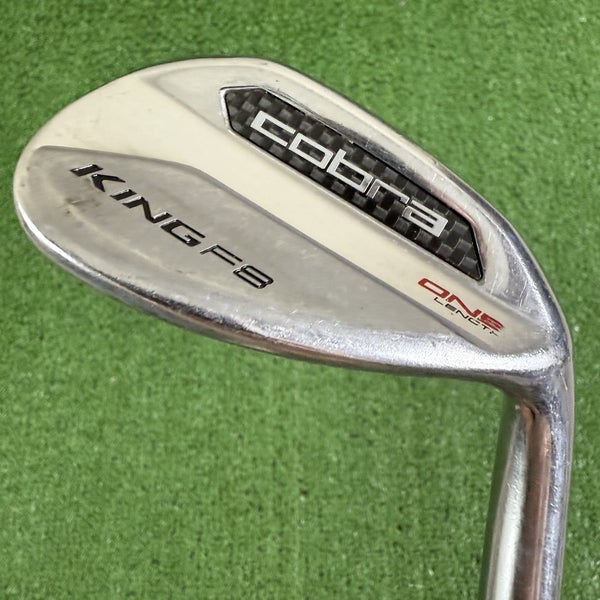 Cobra King F8 One Length Gap Wedge GW Stiff Flex One Flighted 36.75