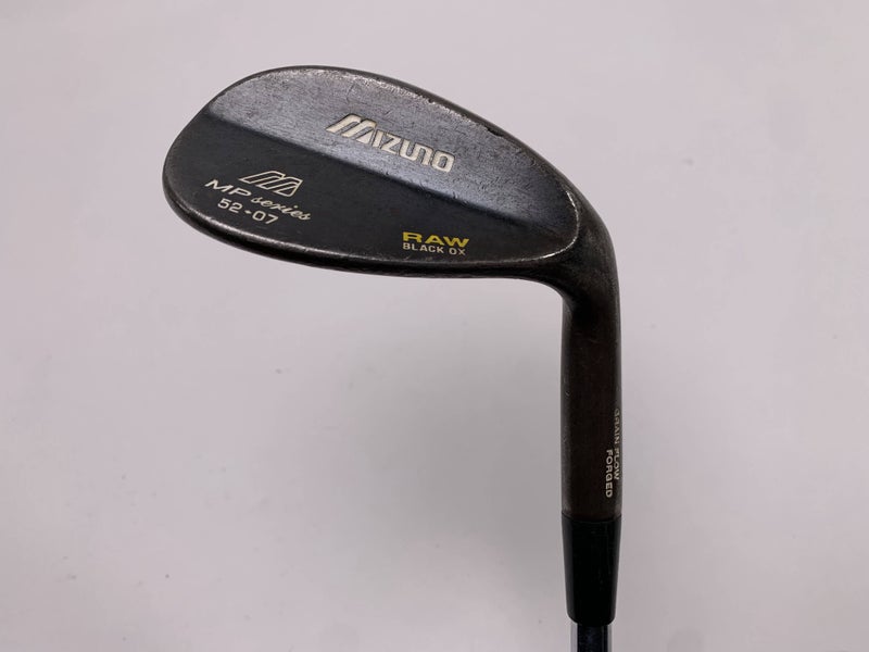 Mizuno MP Raw Black Ox Gap Wedge GW 52* DG Wedge Steel Mens RH