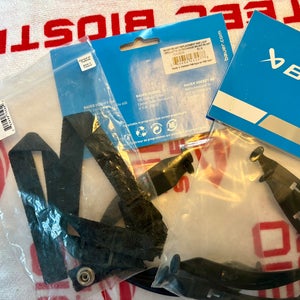 Non Pro Stock Brand New Bauer Hockey Helmet Accessories Ear Loops Slings Black
