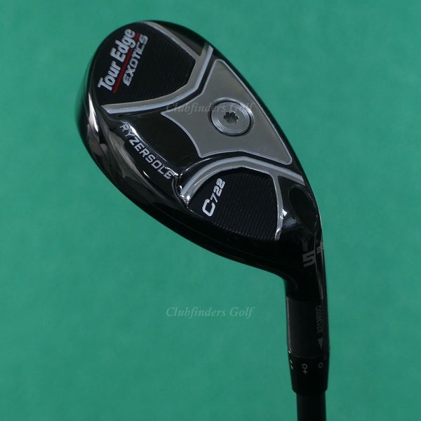 Tour Edge Exotics C722 23 5 Hybrid KBS Tour Graphite Iron 80 Graphite Stiff