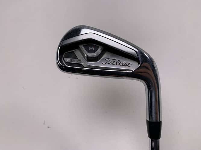 Titleist T300 2021 Single 7 Iron True Temper AMT R300 Black Regular Mens RH