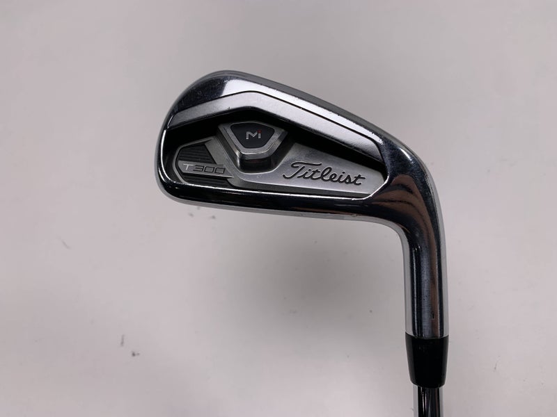 Titleist T300 2021 Single 7 Iron True Temper AMT R300 Black Regular Mens RH