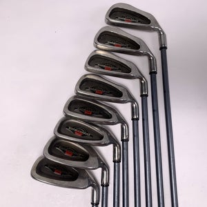Callaway Big Bertha 1996 Iron Set 4-PW RCH 90 Regular Graphite Mens RH NO 6i