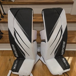 32+1 Bauer Vapor X5 Pro Goalie Leg Pads (Used 2 practices)