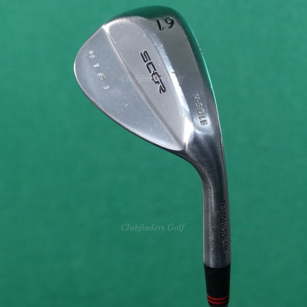 SCOR V-Sole 4161 Form Forged 61 LW Lob Wedge KBS Tour Genius 12 Steel Firm