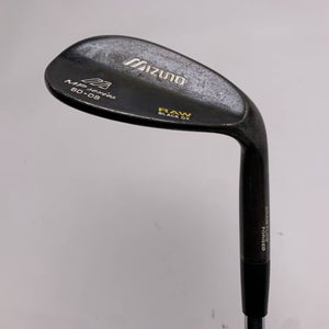 Mizuno MP Raw Black Ox Lob Wedge LW 60* 9 DG Wedge Steel Mens RH