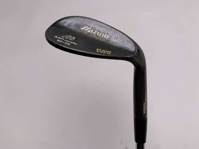 Mizuno MP Raw Black Ox Lob Wedge LW 60* 9 DG Wedge Steel Mens RH
