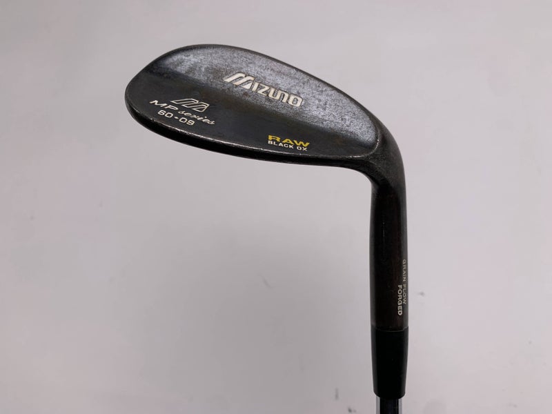 Mizuno MP Raw Black Ox Lob Wedge LW 60* 9 DG Wedge Steel Mens RH
