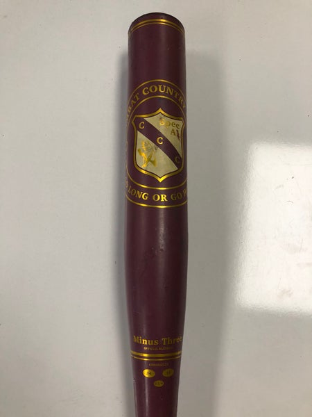 Combat MFG Spec A1 Alloy BBCOR Certified Bat (-3) 31 oz 34" (Used)