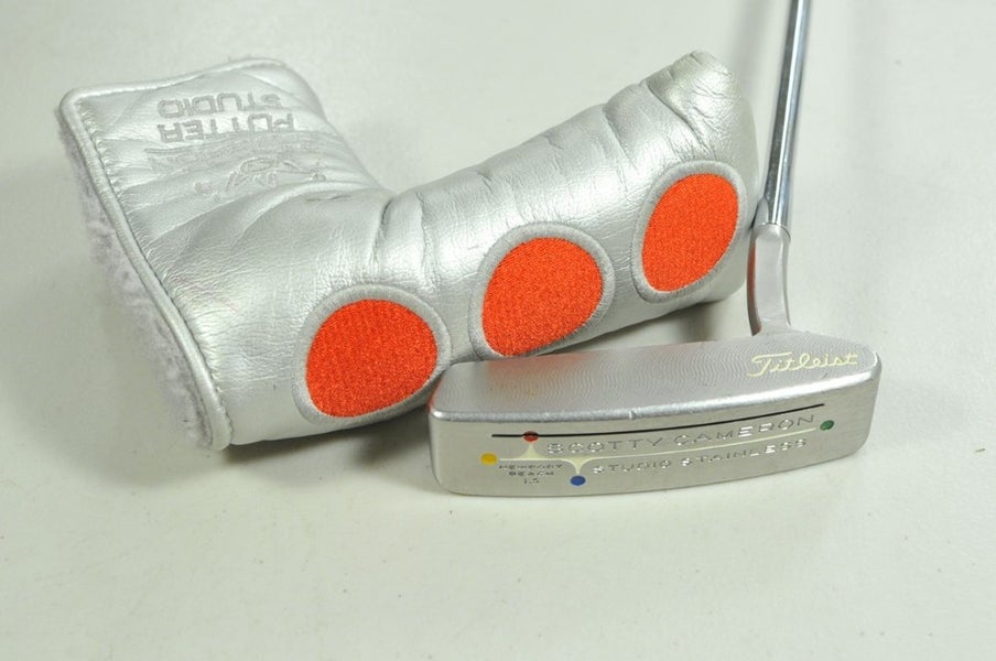 Scotty Cameron 2002 Studio Stainless Newport Beach 1.5 35" Putter RH  # 202941