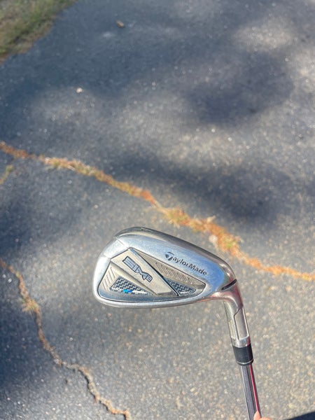 Men's 2021 TaylorMade Sim2 Max Right Handed Wedge Stiff Flex 49 Degree Steel Shaft (Used)