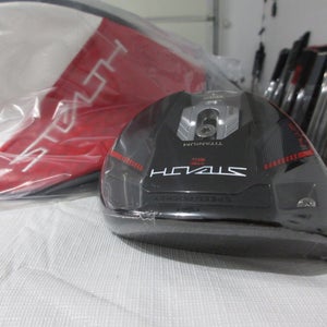 Left-Handed TaylorMade Stealth 2 Plus 3-Wood - 15* - Regular Flex Graphite - NEW