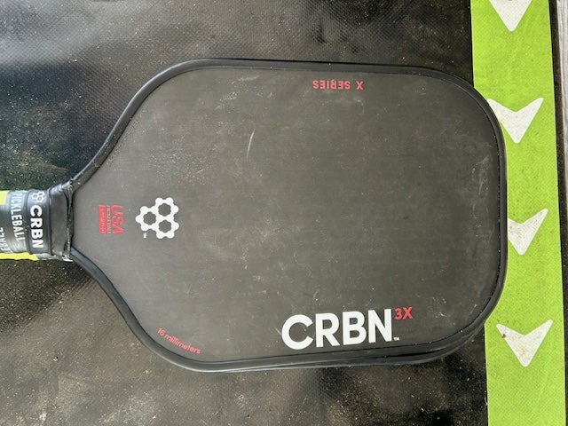 Black Crbn 3X 16MM Pickleball Paddle (Used)