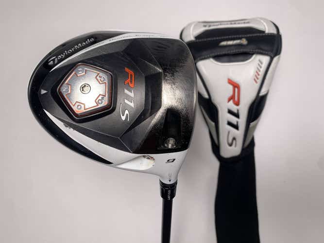 TaylorMade R11s Driver 9* Aldila RIP Phenom TP 65g Stiff Graphite Mens RH HC