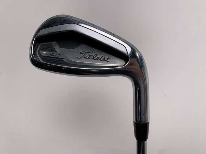 Titleist T300 2021 Single 8 Iron True Temper AMT R300 Black Mens RH- +1.25"
