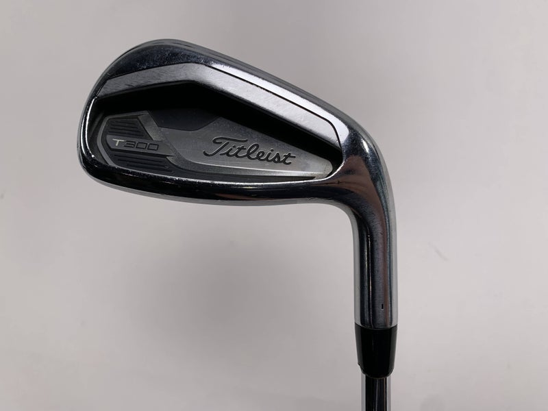 Titleist T300 2021 Single 8 Iron True Temper AMT R300 Black Mens RH- +1.25"