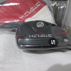 Lefty TaylorMade Stealth 2 Plus Hybrid 4-iron - 4H - 22* - Stiff Graphite - NEW