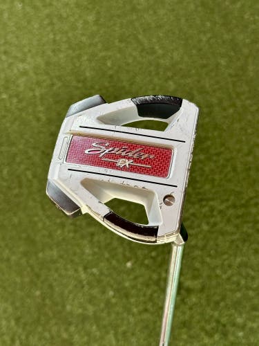 White Men's TaylorMade SPIDER EX Mallet Right Handed Putter 35" (Used)